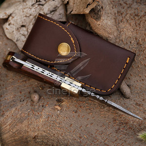 มีดพกด้ามไม้ วัสดุทนทาน คุณภาพดี ดีไซน์โดดเด่น - Product Image 3