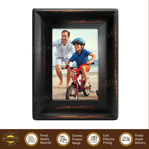 Exporter of High Quality Unique Design <b>Black</b> Antique Color Mango Wood Photo Picture <b>Frames</b> for Home Room Decor & Gift Use - Product Image 2