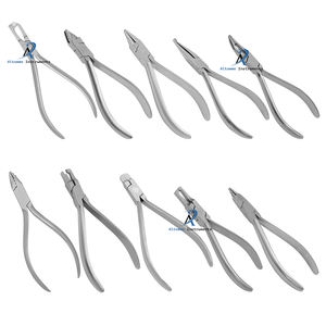 Juego de alicates de ortodoncia dental de 10 piezas para extracción de brackets Weingart tipo pico de pájaro, para doblar alambres de triple articulación y formar coronas y arcos en laboratorio - Product Image 5