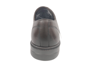Zapatos Oxford de vestir formales para hombre, color marrón, de piel de oveja, con punta redonda, con cordones, suela de goma acolchada, para oficina y carrera, para todas las estaciones. - Product Image 4