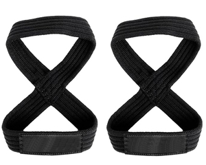 สายรัดข้อมือรูปเลข 8 ยางยืดหยุ่นสูง น้ำหนักเบา ทนทาน สำหรับยกน้ำหนัก ฟิตเนส เพาเวอร์ลิฟติ้ง ปรับแต่งได้ - Product Image 6