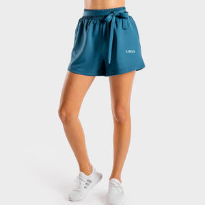 กางเกงขาสั้นผู้หญิงคุณภาพสูง ราคาดีที่สุด MOQ ต่ำ / โรงงานขายส่งราคาถูก รับผลิต OEM สั่งซื้อจำนวนมาก กางเกงขาสั้นลำลองสำหรับผู้หญิง รุ่น 2026 - Product Image 1