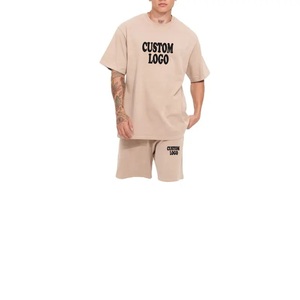 Conjunto Deportivo de 2 Piezas Personalizable para Hombre, Camiseta de Manga Corta y Sudadera con Capucha, para Gimnasio, Entrenamiento y Actividades al Aire Libre - Product Image 4