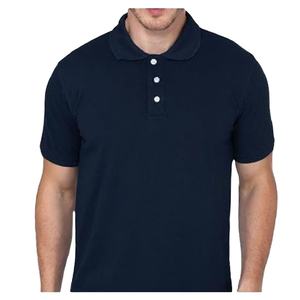 Camiseta Polo de manga corta de la mejor calidad para hombre, 100% algodón, logotipo personalizado, superventas, MOQ bajo, venta al por mayor, calidad de exportación OME - Product Image 3