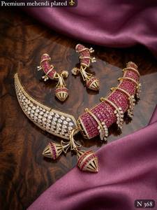 New Ad High Quality IGI Certified Stainless Steel <b>Gold</b> Plated Flower Design Wedding <b>Jewelry</b> Women's Classic Style Necklace <b>Set</b> - Product Image 1