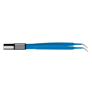 Premium EU Iris Curved Bipolar Forceps - Reusable European Style Iris Fine Tip ESU Forceps for Precise Ophthalmic & Microsurgery - Product Image 4