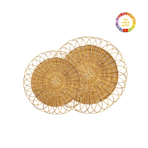 Rattan Placemat | Natural Handwoven | Non-Slip <b>Table</b> <b>Mat</b> | Eco Dining | Wholesale Supplier - Product Image 6
