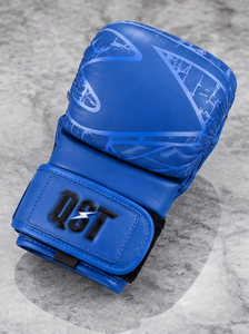 Guantes de Entrenamiento de MMA de Cuero PU Premium, Protección Acolchada para los Nudillos, Cierre de Velcro Ajustable en la Muñeca, Guantes Deportivos Transpirables - Product Image 2