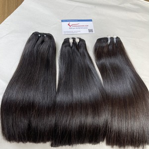 Extension de cheveux à texture chaude os droit cheveux vietnamiens noirs de Thanh an pas d'enchevêtrement pas de perte de cheveux couleur naturelle - Product Image 5