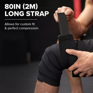 Bandes de maintien pour les genoux longue durée pour les squats, la presse à jambes et l'entraînement sportif – Protégez efficacement vos genoux - Product Image 5