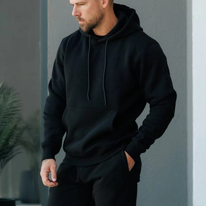 Sweat-shirts à capuche en polaire pour homme, coupe classique, écologiques, imperméables, décontractés - Product Image 6