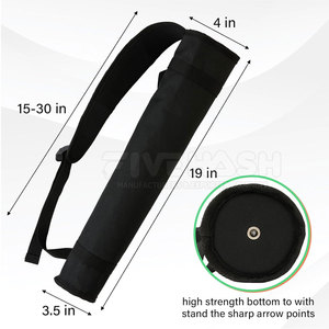 Premium Leather Archery <b>Quiver</b> Durable Handmade Back Holder Adjustable Strap Hunting Practice Vintage Style Outdoor Sports Gear - Product Image 4