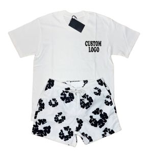 Ensembles pour hommes, nouveaux ensembles décontractés confortables, chemise à manches courtes boutonnée et short, ensemble deux pièces pour hommes, costume de jogging tendance - Product Image 3