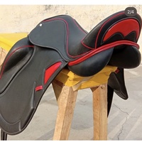Selle d'équitation anglaise de dressage en cuir véritable, dernière conception, confortable et résistante, qualité supérieure, personnalisable, AL RAHEEM