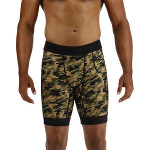 Vale Tudo <b>Shorts</b> New Arrival Compression Vale Tudo <b>Shorts</b> Custom Logo Low Moq <b>Tight</b> Men Running Gym Compression Vale Tudo <b>Shorts</b> - Product Image 1