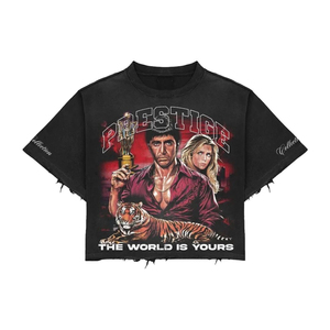 Oversized <b>Vintage</b> Retro T-shirt Hip Hop Streetwear Unisex Cotton <b>Tee</b> with Portrait <b>Graphic</b> Print wholesale clothes casual wears - Product Image 2