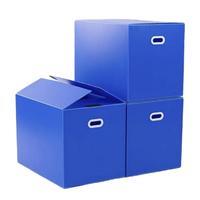 Boîtes d'expédition en plastique ondulé PP personnalisées, boîte de livraison réutilisable, emballage durable pour utilisation logistique