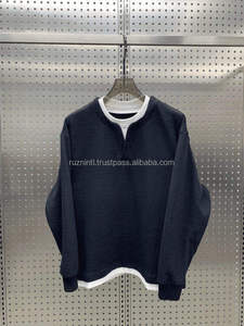 เสื้อสเวตเตอร์สวมหัวปักลายดิจิทัลใส่ได้ทั้งชายและหญิงเสื้อยืดสวมหัวมีสไตล์โอเวอร์ไซส์สำหรับฤดูหนาวแฟชั่นสตรีทแวร์ทันสมัย - Product Image 2