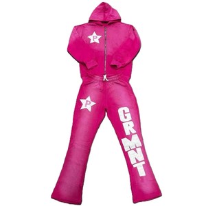 Premium Matching Hoodie <b>Set</b> Oversized Streetwear Hoodie And <b>Sweatpants</b> <b>Set</b> For Casual Daily Wear And Fitness Activities - Product Image 2