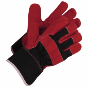 Gants de sécurité en cuir de vachette fendu de qualité supérieure, confortables, résistants à l'abrasion, résistants à la chaleur, antistatiques - Product Image 6