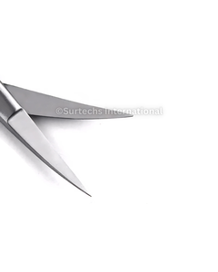 Tijeras Curvas Surtechs TC Iris de 4.5 Pulgadas, Acero Inoxidable Alemán, Juego de Instrumentos Quirúrgicos Dentales Manuales de 5 Piezas, Ergonómicas - Product Image 6