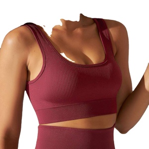 Conjuntos de Fitness para gimnasio, Sujetador deportivo estampado transpirable para mujer, chaleco, nueva ropa de gimnasio de belleza para Yoga, correr, Sujetador deportivo - Product Image 2