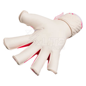 Nouveaux gants d'entraînement en cuir pour gardiens de but débutants, avec poignets flexibles, doigts complets, antidérapants et respirants - Product Image 4