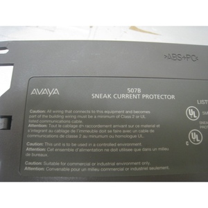 Avaya Communication 507B 507 B Sneak Current - Équipements et pièces semi-conductrices d'occasion fiables et mondialement reconnus - Product Image 3