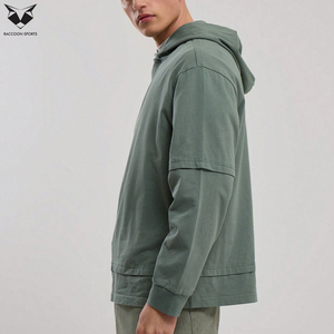 Nuevo Producto Sudadera con Capucha de Manga Larga, Estilo Doble Capa, Unisex, Forro Polar Grueso, Sudadera con Capucha para Calle, Estilo Informal - Product Image 3
