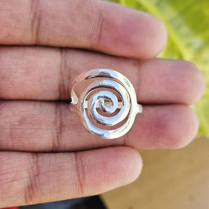 Anillos Espirales de Plata de Ley 925, Estilo Bohemio, Apilables, para Mujer, Regalo de Compromiso o Aniversario - Product Image 6
