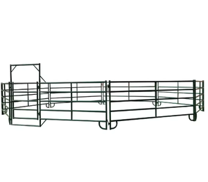 Panneaux de clôture tubulaires écologiques pour bétail et chevaux, 6 pieds, pour ferme - Product Image 3