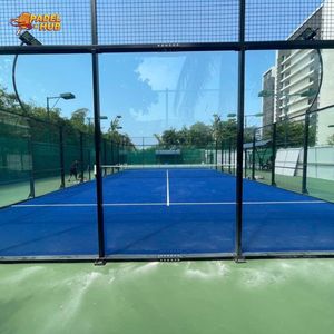 Pista de Pádel Panorámica Premium, Pista de Tenis de Pádel al Aire Libre, Estándar WPT, Vidrio Templado de 12 mm, Exportación Global, Oferta al por Mayor - Product Image 5