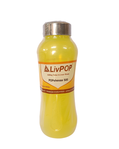 Bouteille d'eau de haute qualité 500 ml Popehexaa PP, sans BPA, adaptée aux aliments, étanche, écologique, pour les voyages, la salle de sport et le bureau - Product Image 1