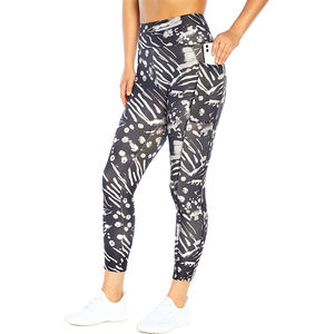Leggings Modernos para Mujer, Estampado de Leopardo, Alta Calidad, Logotipo Personalizado, Pantalones de Yoga Ajustados, Elásticos en Cuatro Direcciones, Transpirables, OEM - Product Image 1