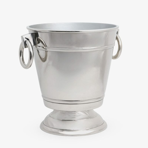 Seau à glace rond en acier inoxydable, résistant à la rouille, design minimaliste, refroidisseur de boissons pour la maison et l'hôtel - Product Image 2