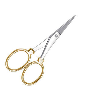 QORVEX INSTRUMENTS Luxurious Adjustable Curved Stainless Steel Sharp <b>Nail</b> Cuticle Scissors for Manicure & Pedicure Beauty Care - Product Image 6