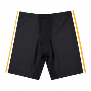 Shorts de hockey sur glace personnalisés à ourlet fendu, taille élastique, sublimation Spandex/Polyester, uniforme d'équipe respirant et à séchage rapide, taille plus - Product Image 2
