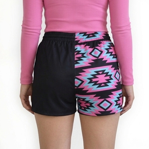 Shorts de rugby personnalisés bicolores, respirants, imprimés numériquement, style australien, avec poches, écologiques et à séchage rapide - Product Image 2
