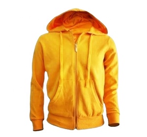 Sweat à capuche unisexe 2026 de haute qualité 100 % coton avec doublure polaire et fermeture éclair, style streetwear personnalisé, à carreaux, décontracté, coupe oversize, pour l'hiver - Product Image 1