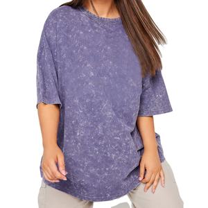 Camisetas deportivas de algodón de manga corta para mujer con tela de algodón transpirable Diseño de impresión de logotipo personalizable - Product Image 1