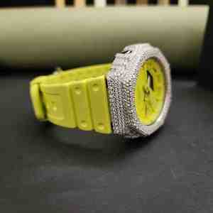 Elegante Reloj de Acero Inoxidable de Lujo con Diamantes de Imitación de la Colección Premium DOPE JEWELLS - Product Image 4