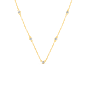 14K 9K 10K 18K Solid Gold Lab Diamond Necklace IGI Certified Ethical Fine Jewelry Manufacturer Wholesale RJC OEM ODM NK706466 - Product Image 1