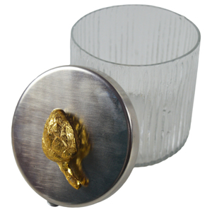 Unique Candle Jar Golden Color <b>Wax</b> Jar Candle Votive Metal Holder Multiple Color Best Home Decoration and Wedding Festive Design - Product Image 5