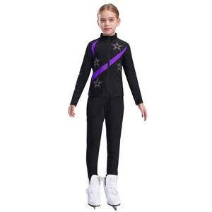Ropa de entrenamiento para niños, leotardo de gimnasia rítmica para competición de patinaje artístico, 6-16, venta al por mayor - Product Image 3