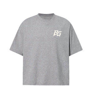 Camisetas deportivas extragrandes para hombre, personalizadas con impresión, fabricadas con tela de poliéster para gimnasio, entrenamiento y running. - Product Image 1