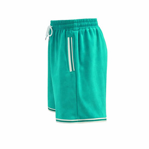 Outdoor Running <b>Three</b> <b>Quarter</b> <b>Pants</b> Lined Pockets OEM High Quality Men's Summer Shorts 100% Linen Polyester Multi Color Solid - Product Image 6