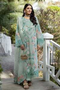 Nouvelle collection été 2026 : Salwar Kameez décontracté, robe en tissu Lawn fabriquée au Pakistan pour femmes – Vêtements indiens et pakistanais en gros - Product Image 5