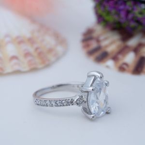 Jewelry Customized 13x13mm 8CT DEF VVS Round Brilliant Cut Moissanite <b>Ring</b> Sterling <b>Silver</b> 925 Support for Women <b>Men</b> - Product Image 4
