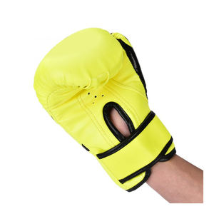 Guantes de MMA de Cuero de Alta Calidad y Máquina de Entrenamiento de Boxeo con Objetivo de Pared para Niños, Cierre Ajustable con Gancho y Bucle, Muñequera Ajustable - Product Image 2
