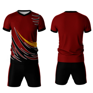 ชุดเสื้อและกางเกงรักบี้แบบซับลิเมชั่นสั่งทำขายส่งจากโรงงานโดยตรง รับผลิตชุดรักบี้ตามขนาดที่ต้องการ - Product Image 1